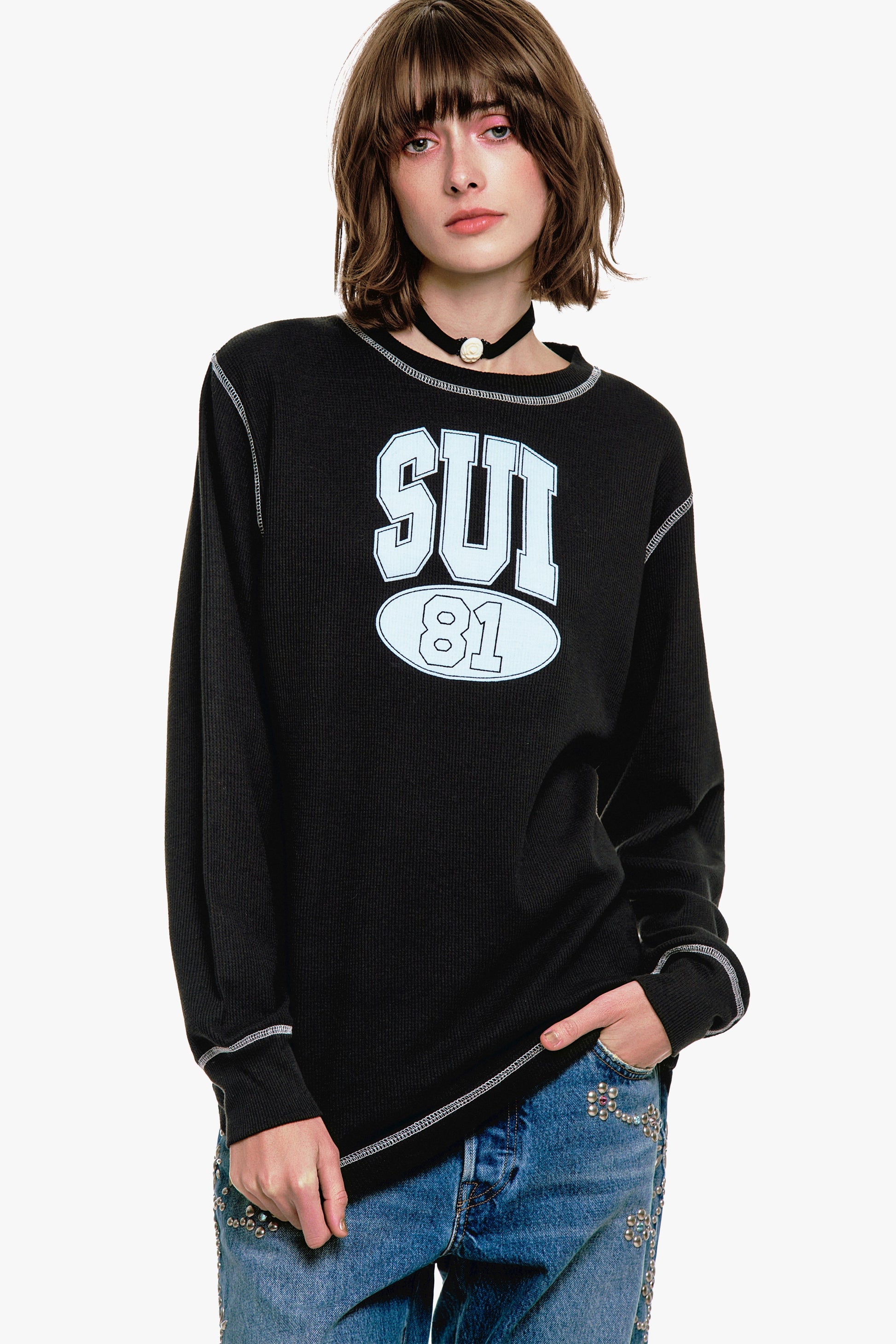 Anna Sui Sui 81 Thermal Shirt