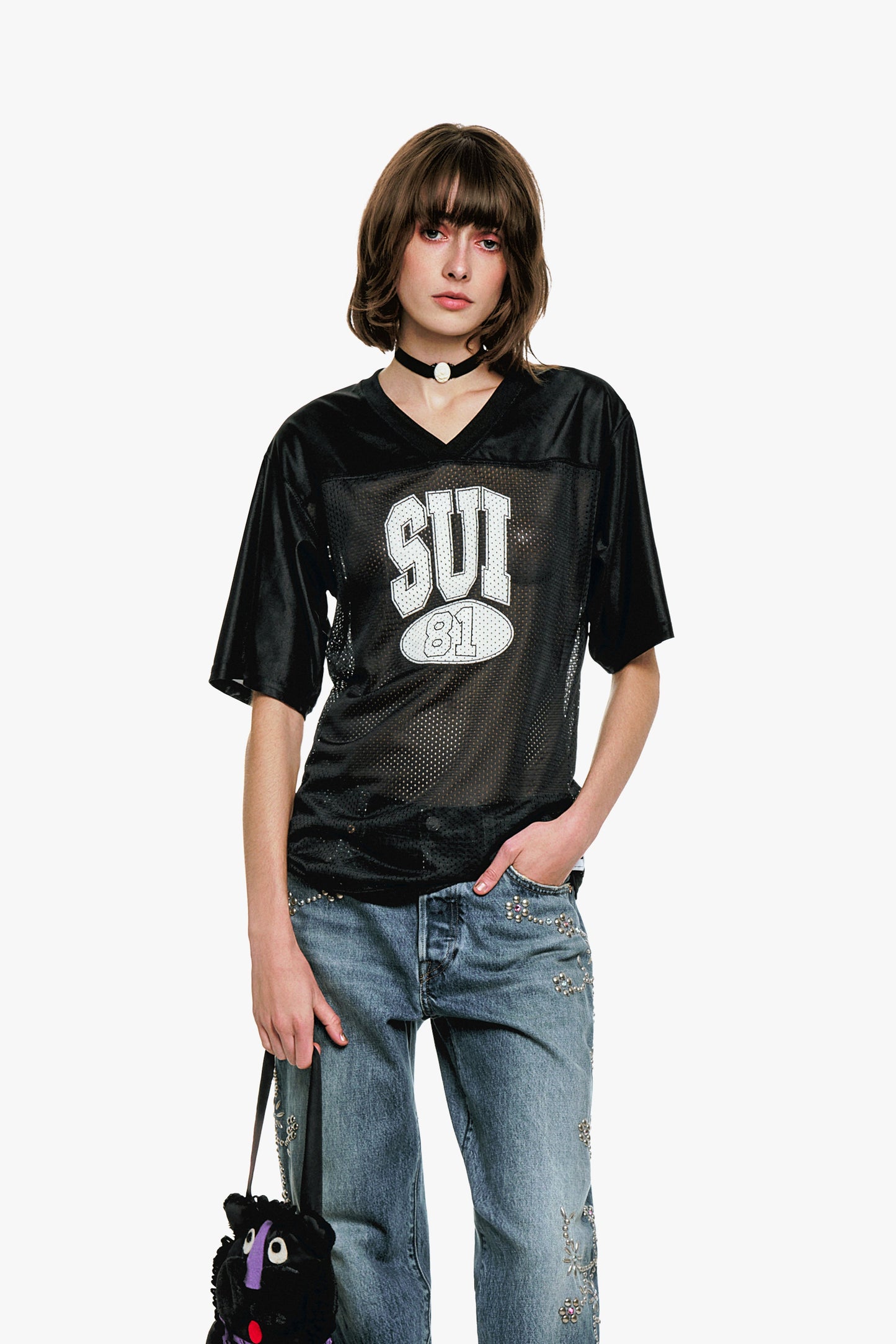 Anna Sui Sui 81 Jersey - Black