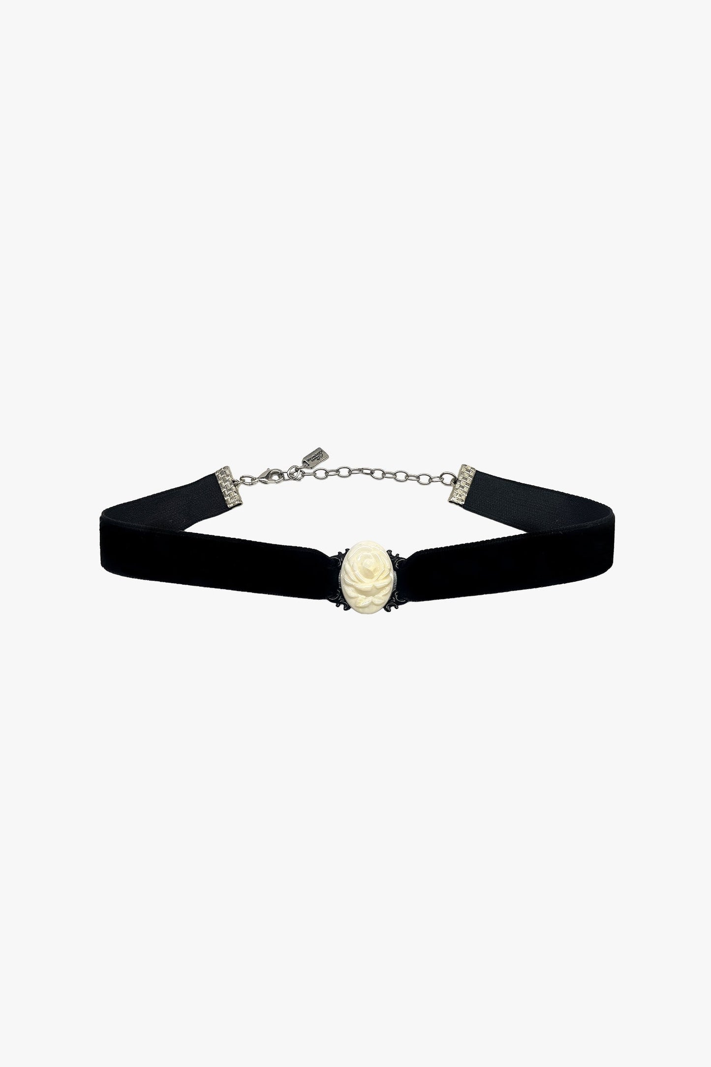 Anna Sui Oval Rose Choker - Ivory