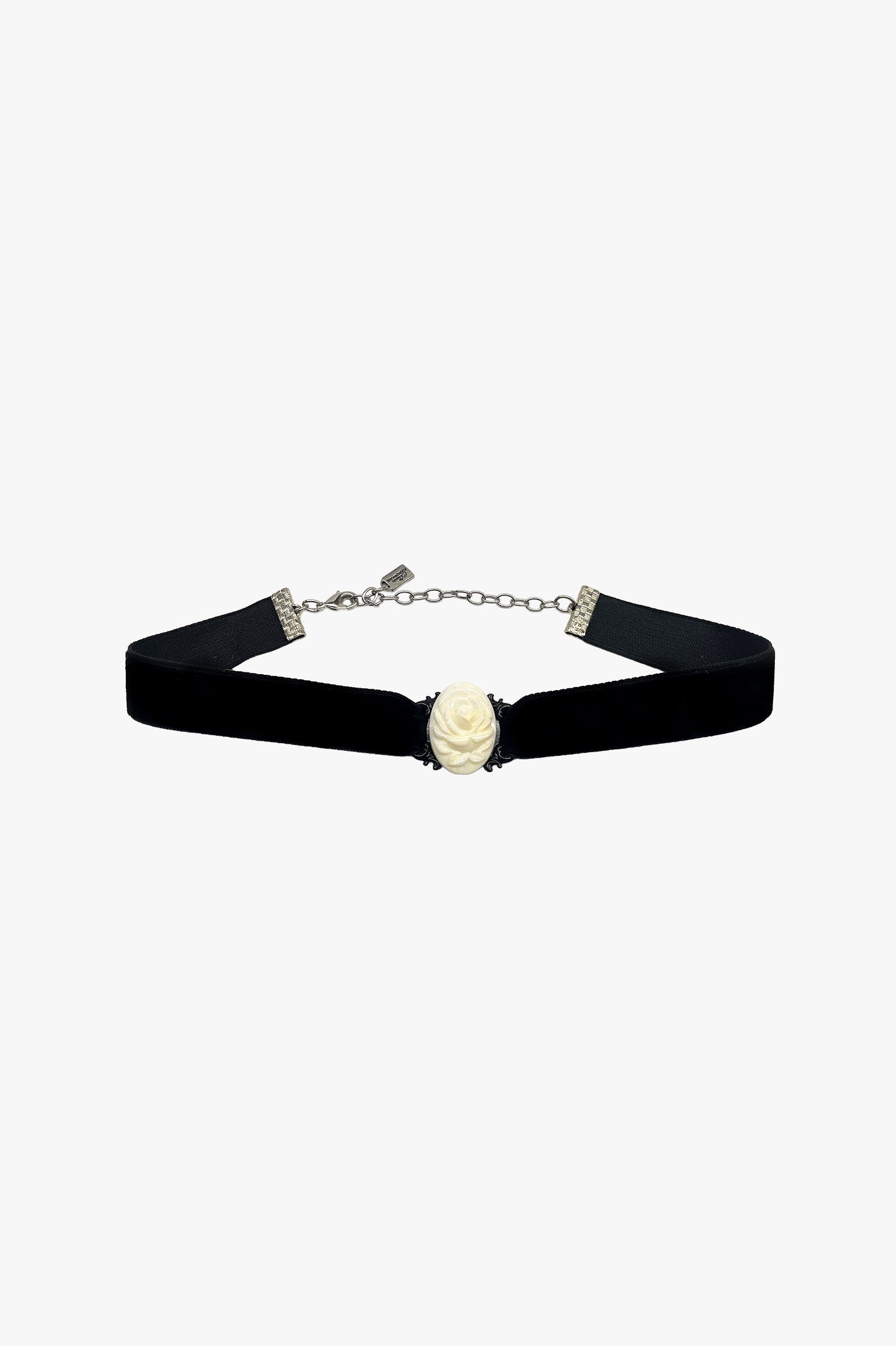 Anna Sui Oval Rose Choker - Ivory