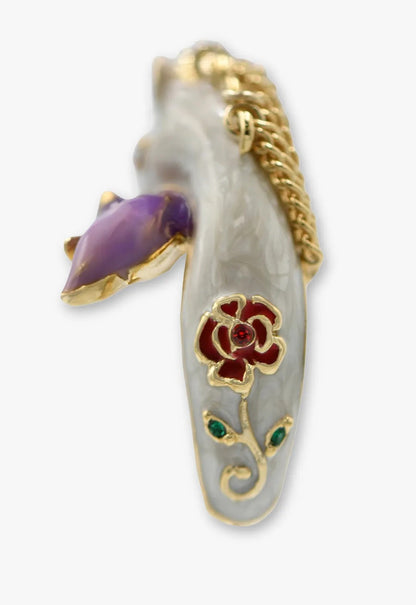 Anna Sui Enchanted Unicorn Ring - Ivory