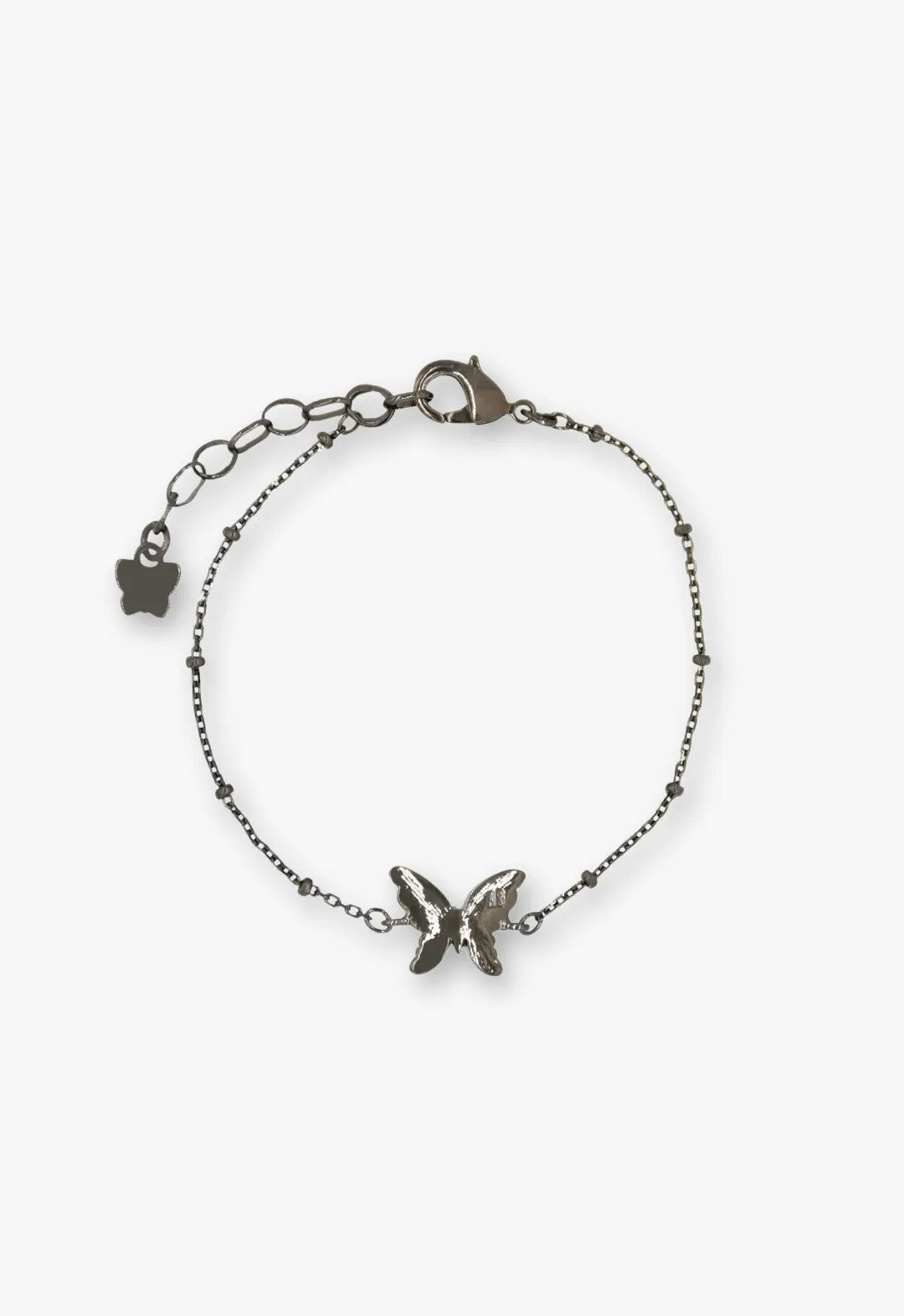 Anna Sui Shining Butterfly Bracelet - Purple Gunmetal