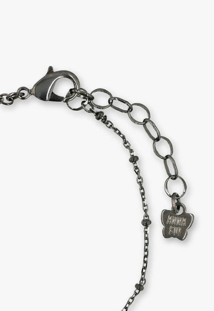 Anna Sui Shining Butterfly Bracelet - Purple Gunmetal