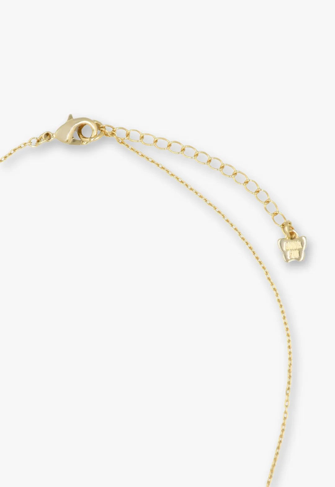 Anna Sui Shining Butterfly Necklace - Pink Gold