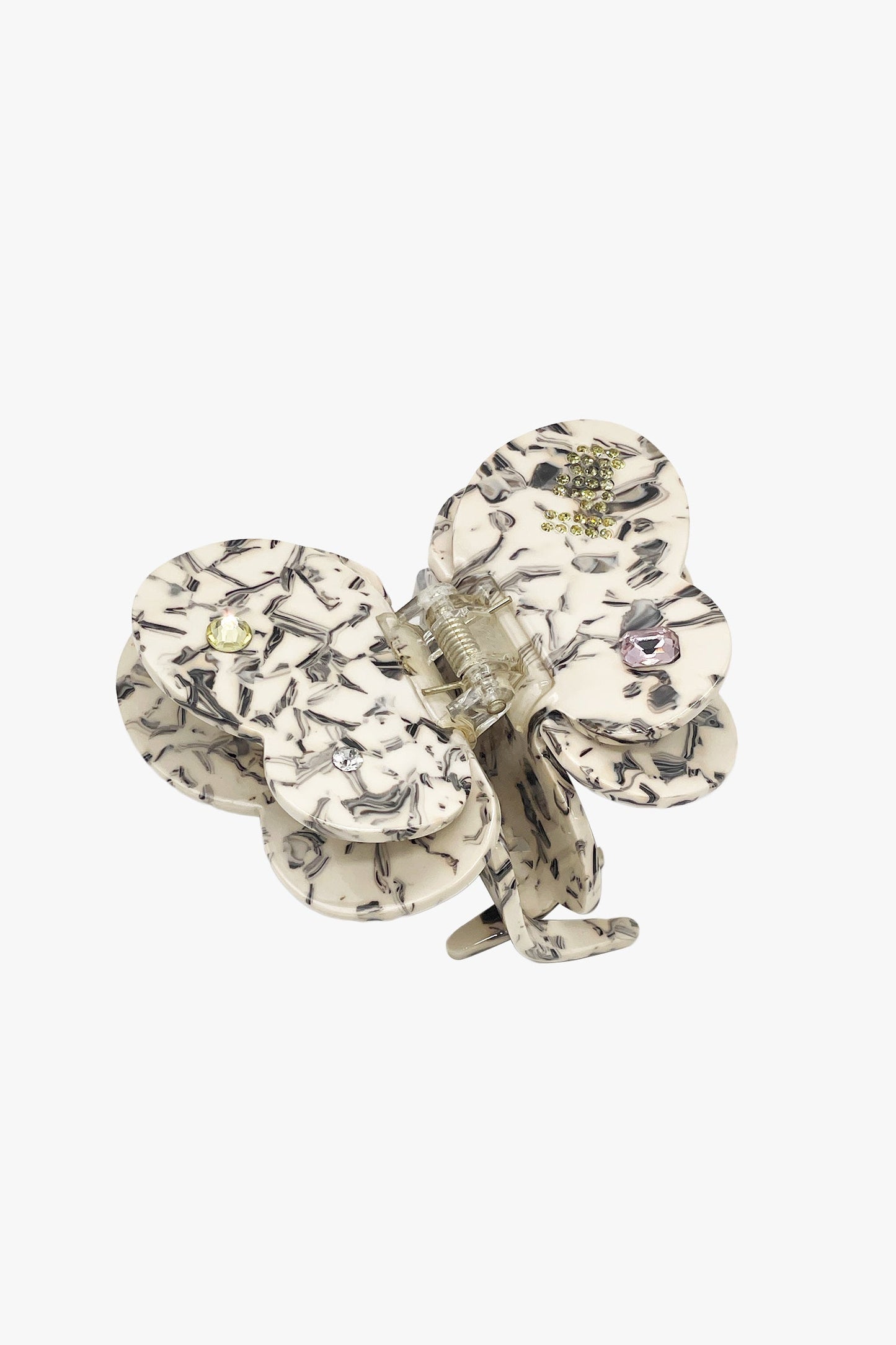 Anna Sui 3D Butterfly Rhinestone Hair Jaw
