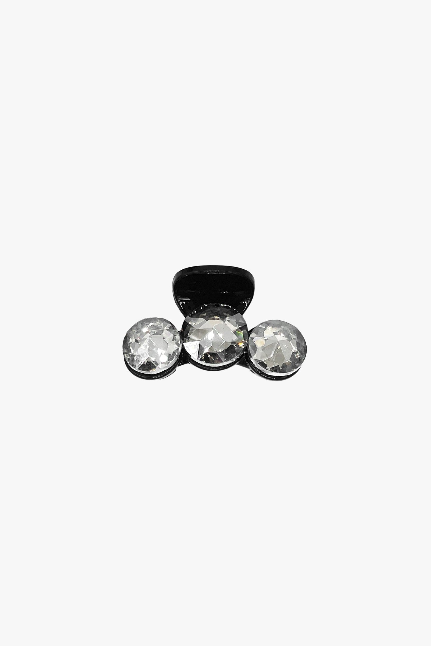 Anna Sui Small Crystal Jaw - Black