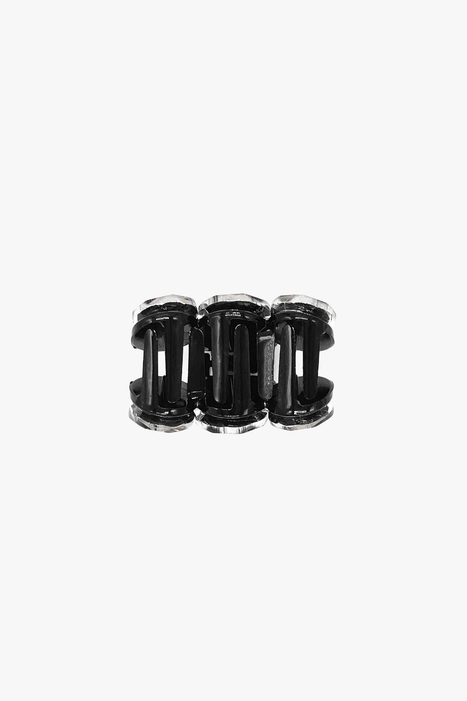 Anna Sui Small Crystal Jaw - Black