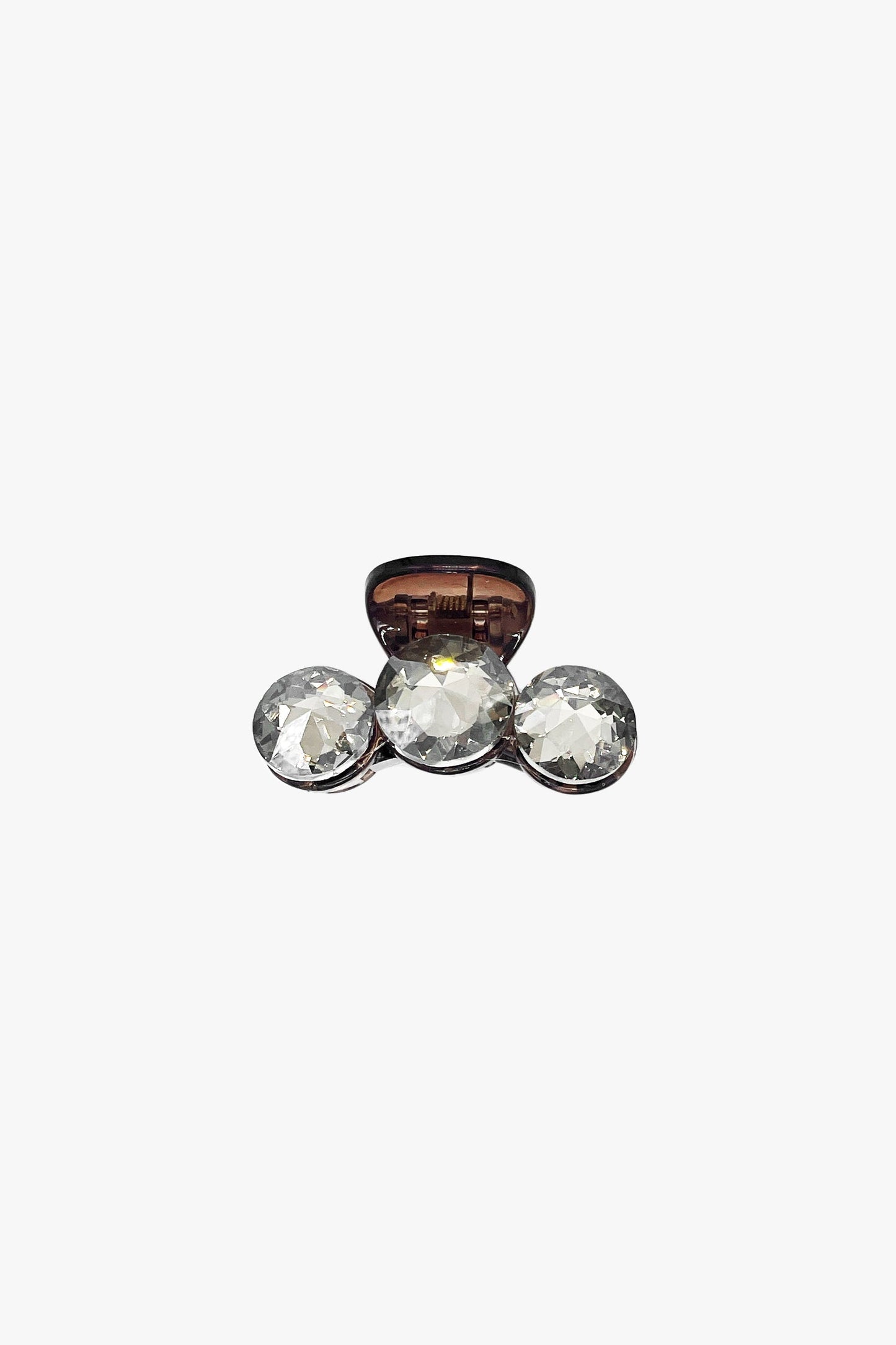 Anna Sui Small Crystal Jaw - Brown