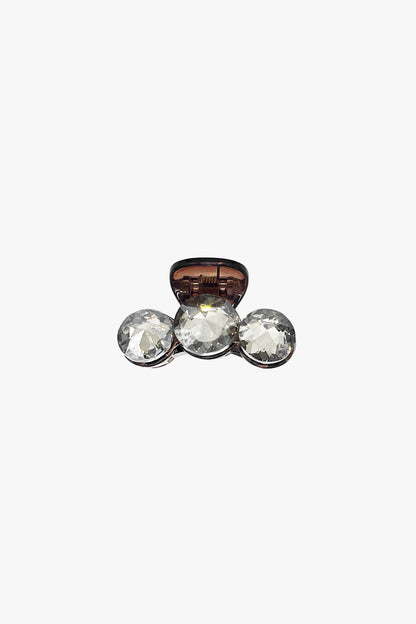Anna Sui Small Crystal Jaw - Brown