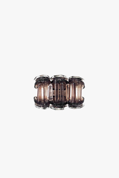 Anna Sui Small Crystal Jaw - Brown