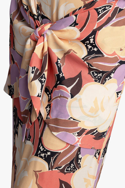 Anna Sui Desert Bloom Crepe Skirt