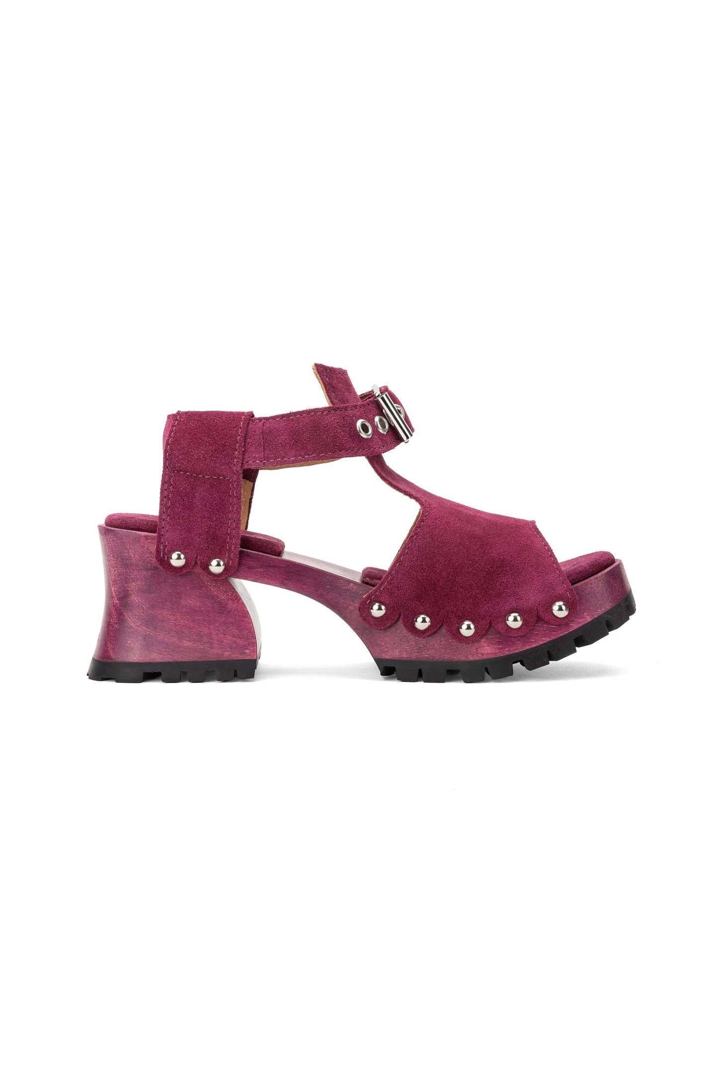 Anna Sui John Fluevog x Anna Sui Clog Sandals - Purple