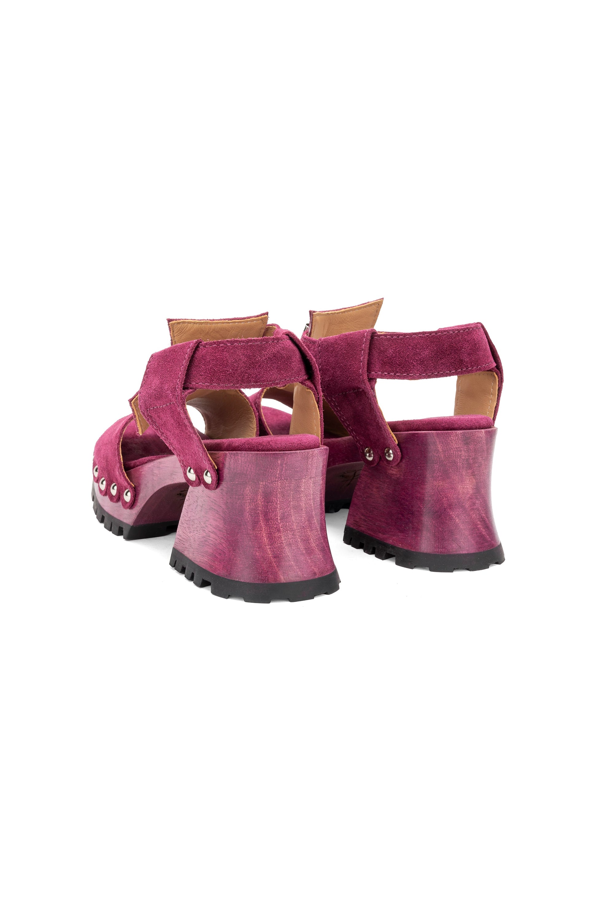Anna Sui John Fluevog x Anna Sui Clog Sandals - Purple