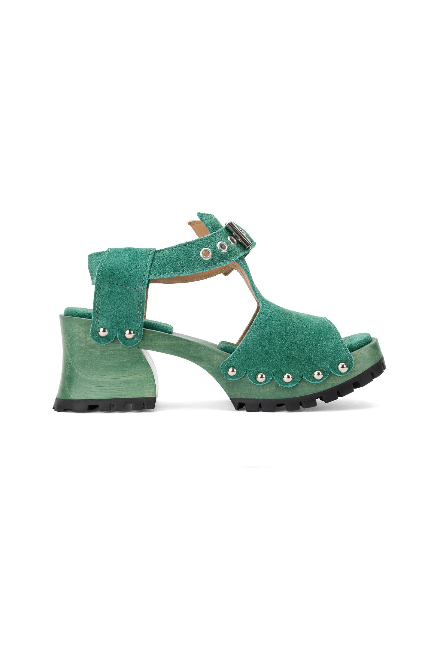 Anna Sui John Fluevog x Anna Sui Clog Sandals - Green