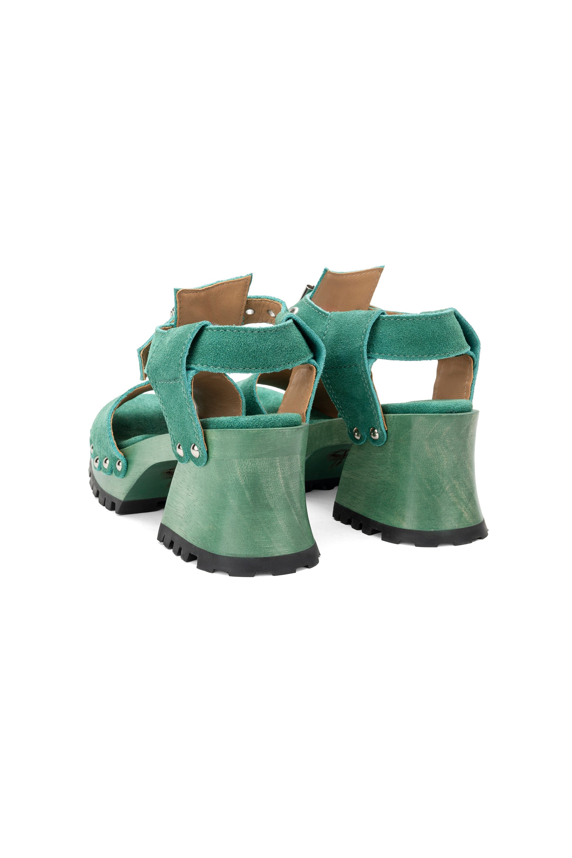 Anna Sui John Fluevog x Anna Sui Clog Sandals - Green