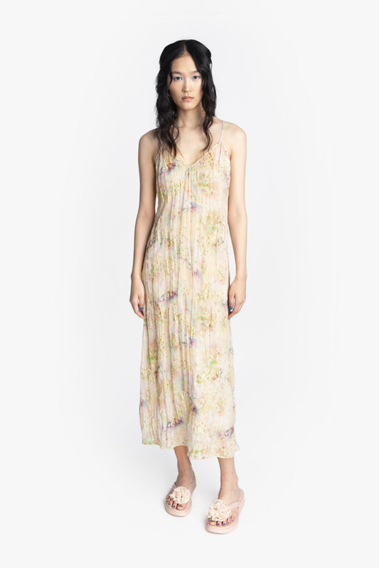 Anna Sui Oasis Blooms Slip Dress