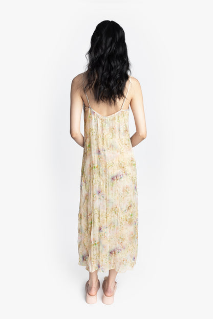 Anna Sui Oasis Blooms Slip Dress