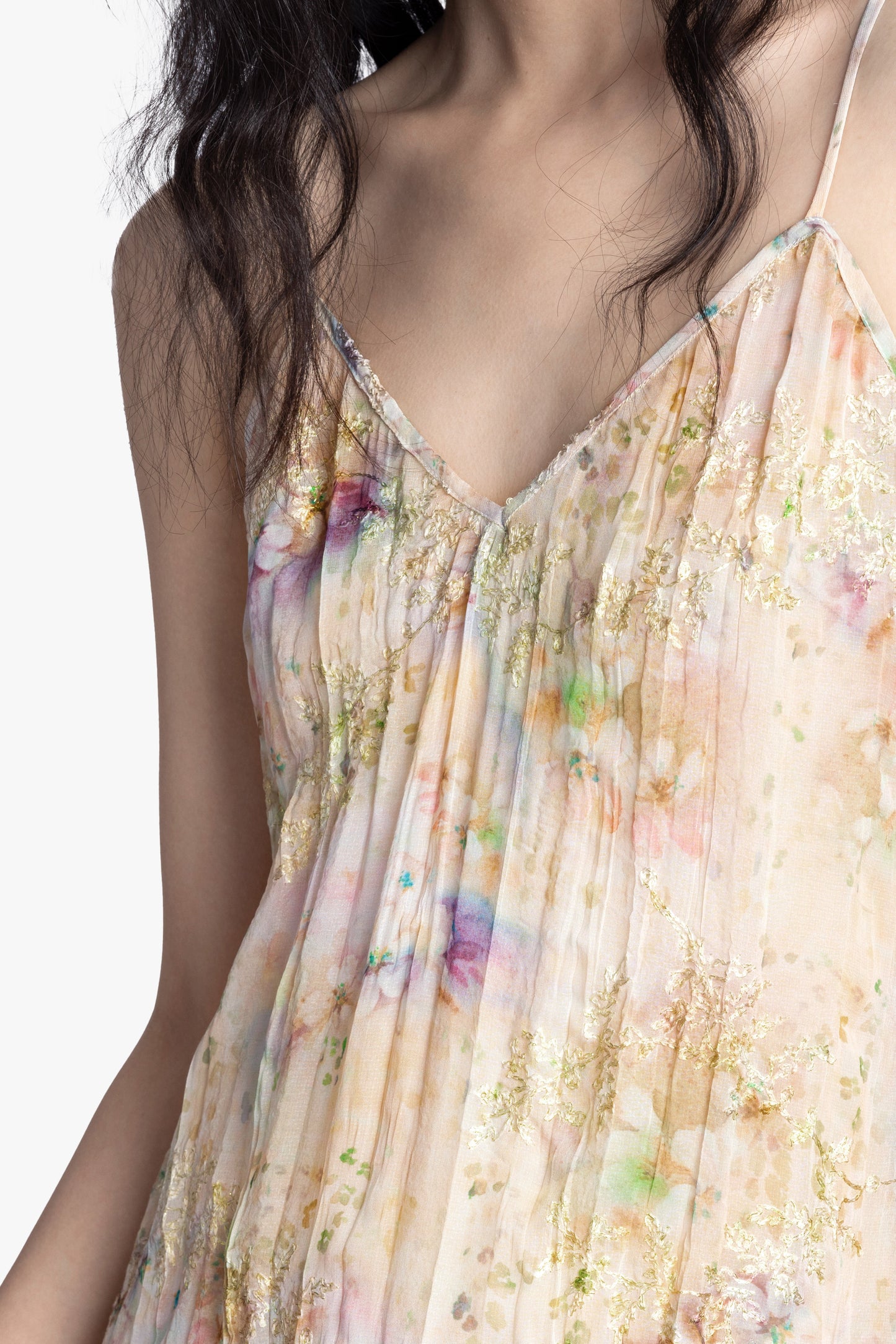 Anna Sui Oasis Blooms Slip Dress