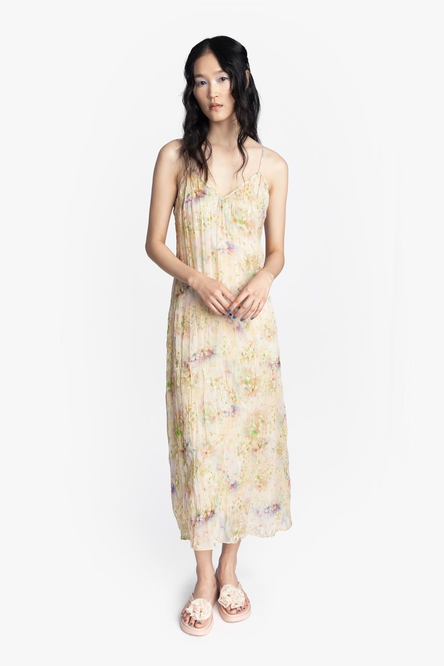 Anna Sui Oasis Blooms Slip Dress