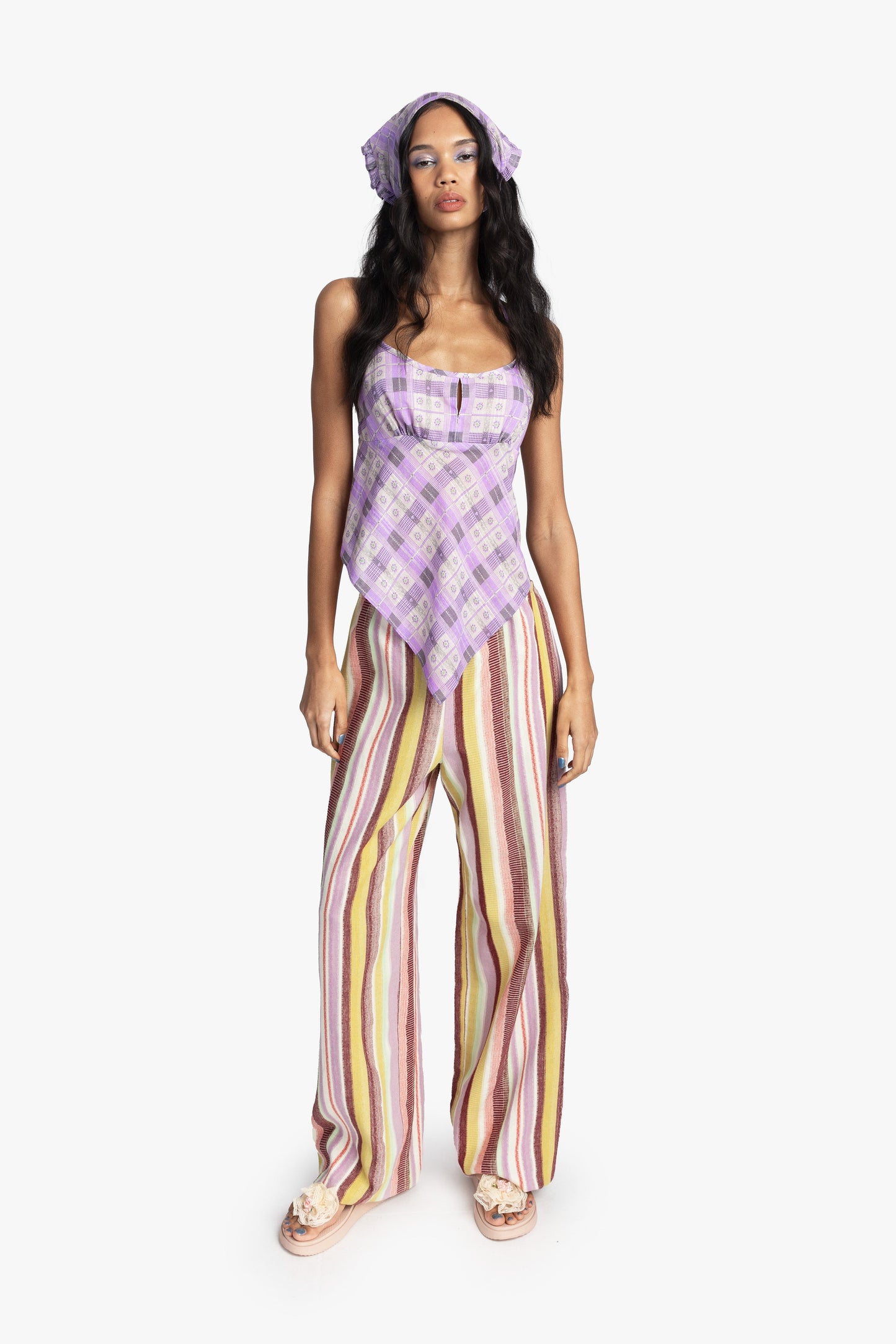 Anna Sui Mesa Stripe Pants