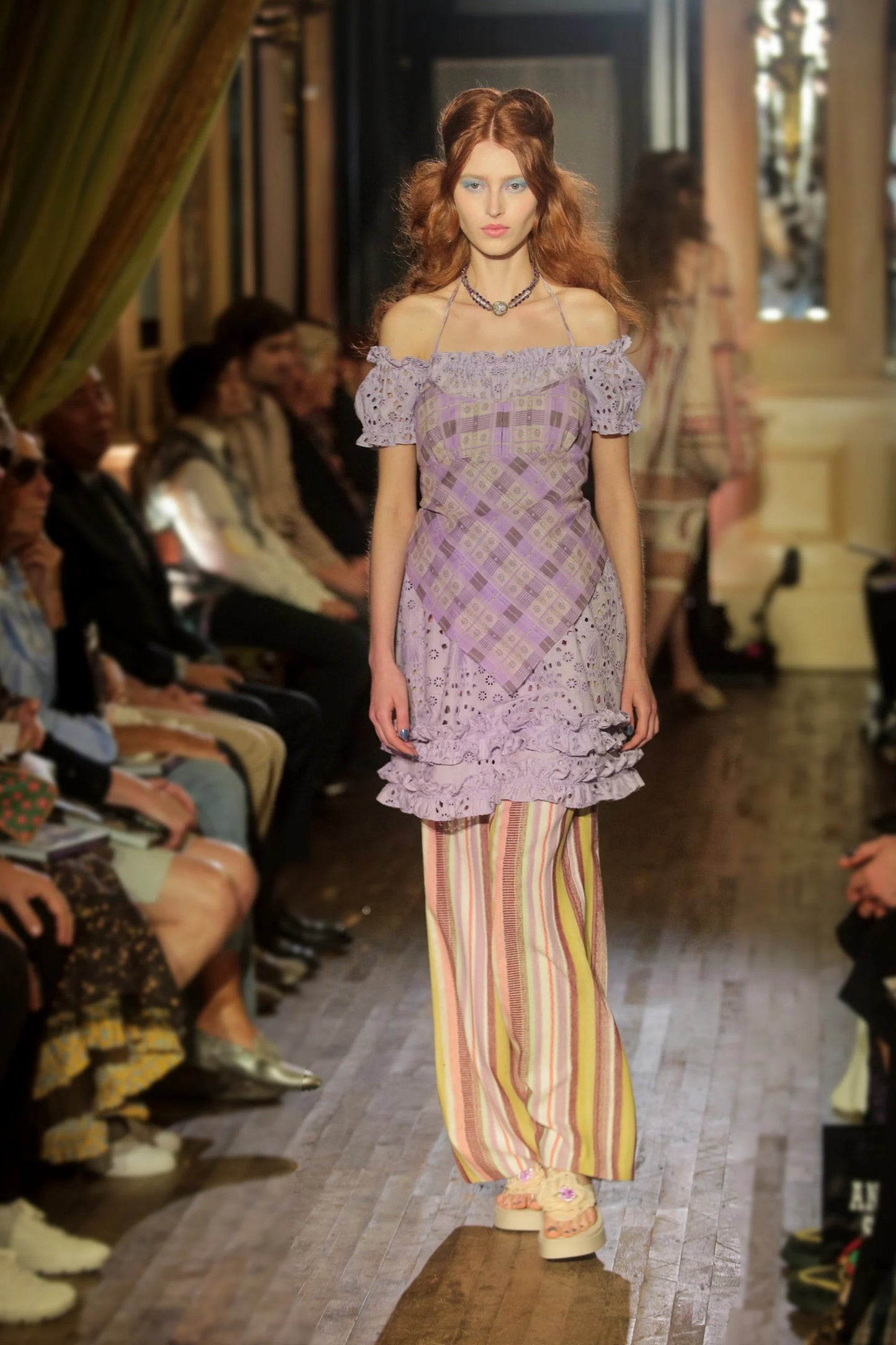 Anna Sui Mesa Stripe Pants