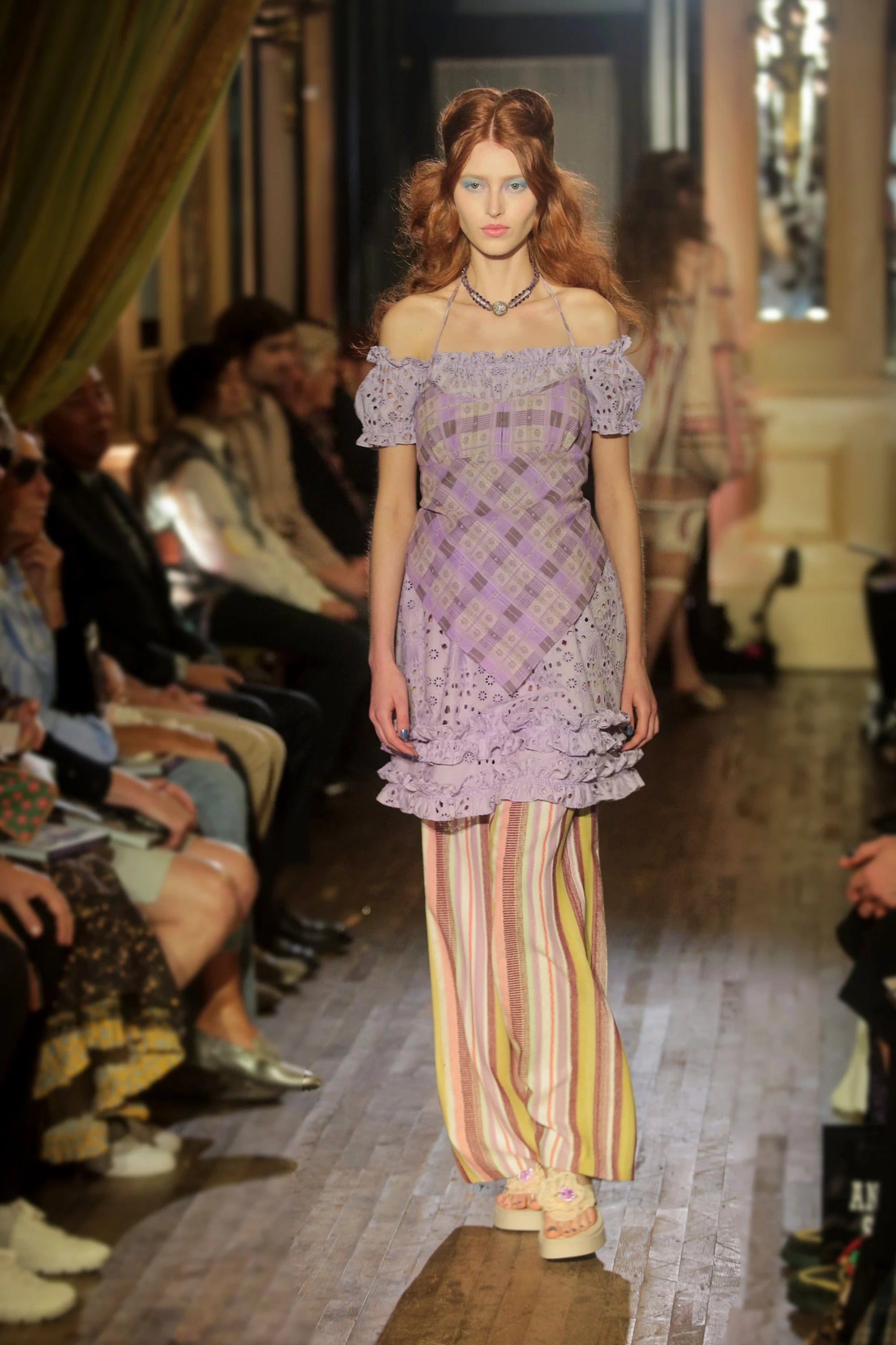 Anna Sui Mesa Stripe Pants