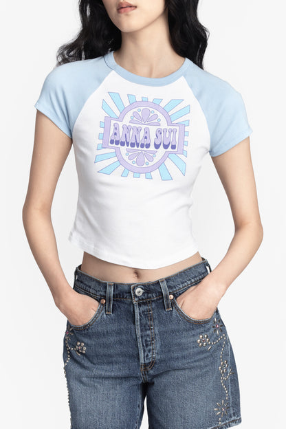 Anna Sui Anna Sui Spring ’26 Invitation Baby Tee