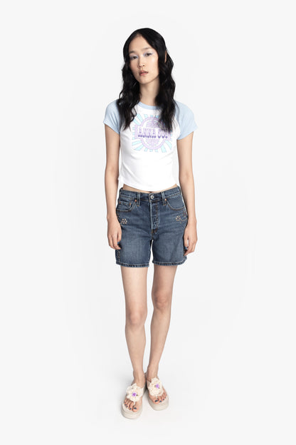 Anna Sui Anna Sui Spring ’26 Invitation Baby Tee