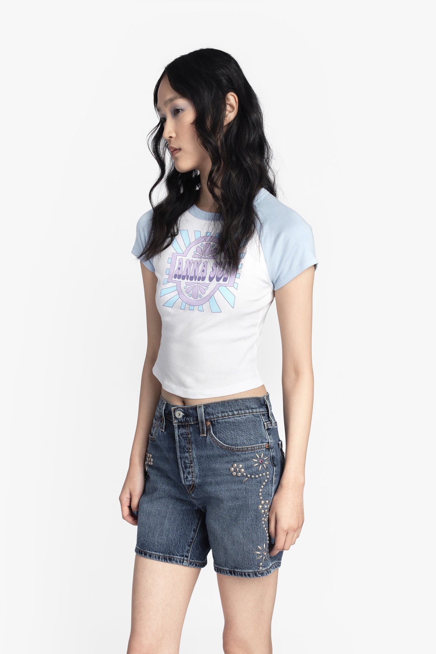 Anna Sui Anna Sui Spring ’26 Invitation Baby Tee