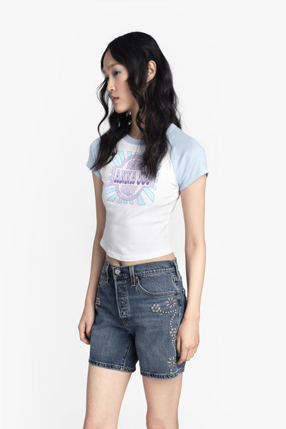 Anna Sui Anna Sui Spring ’26 Invitation Baby Tee