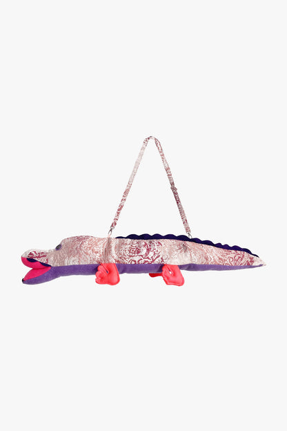 Anna Sui Alligator Bag - Blush Multi
