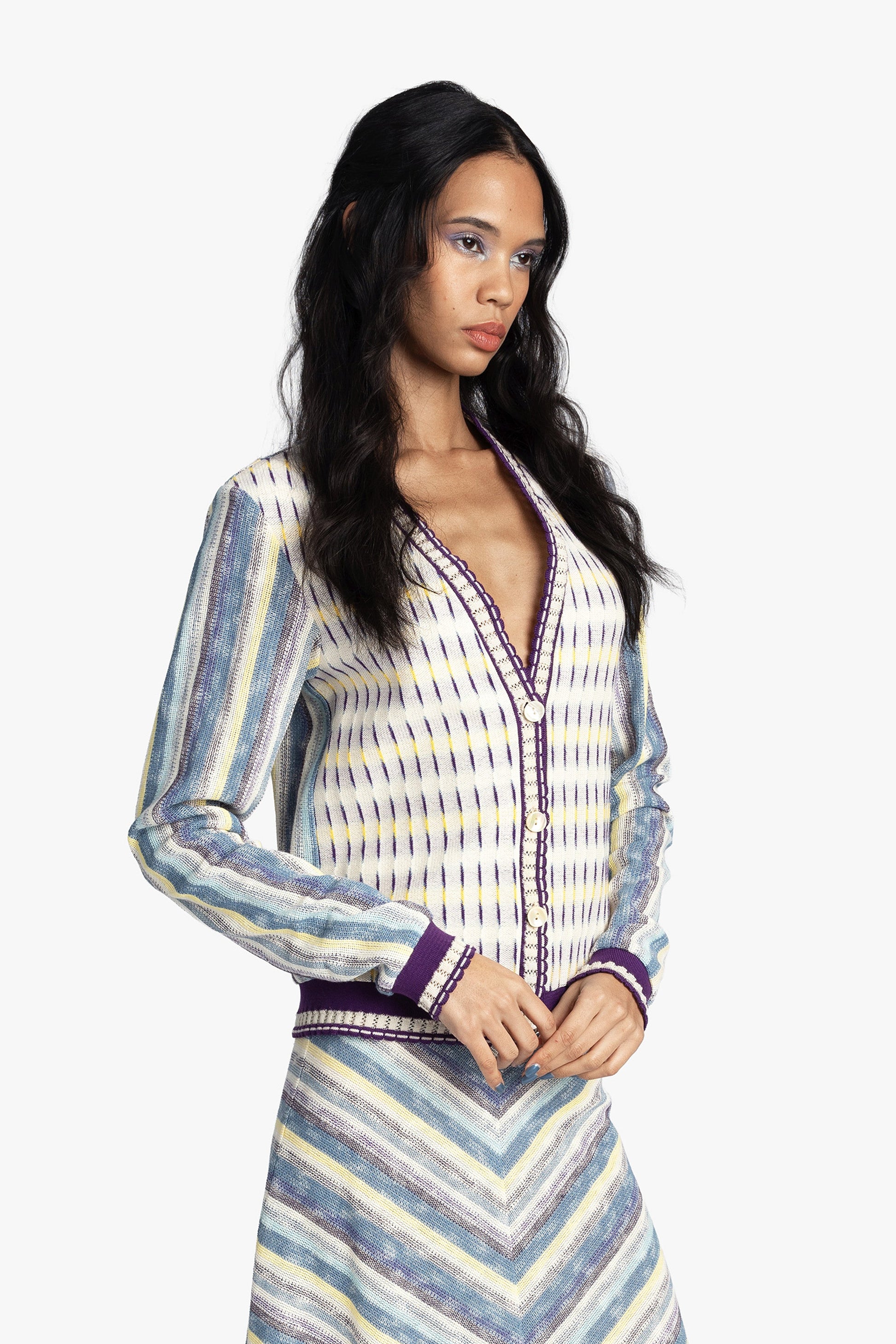 Anna Sui Serape Knit Cardigan