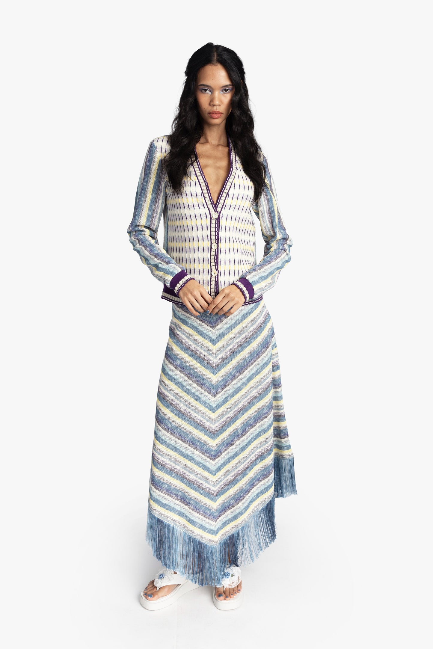 Anna Sui Serape Knit Cardigan