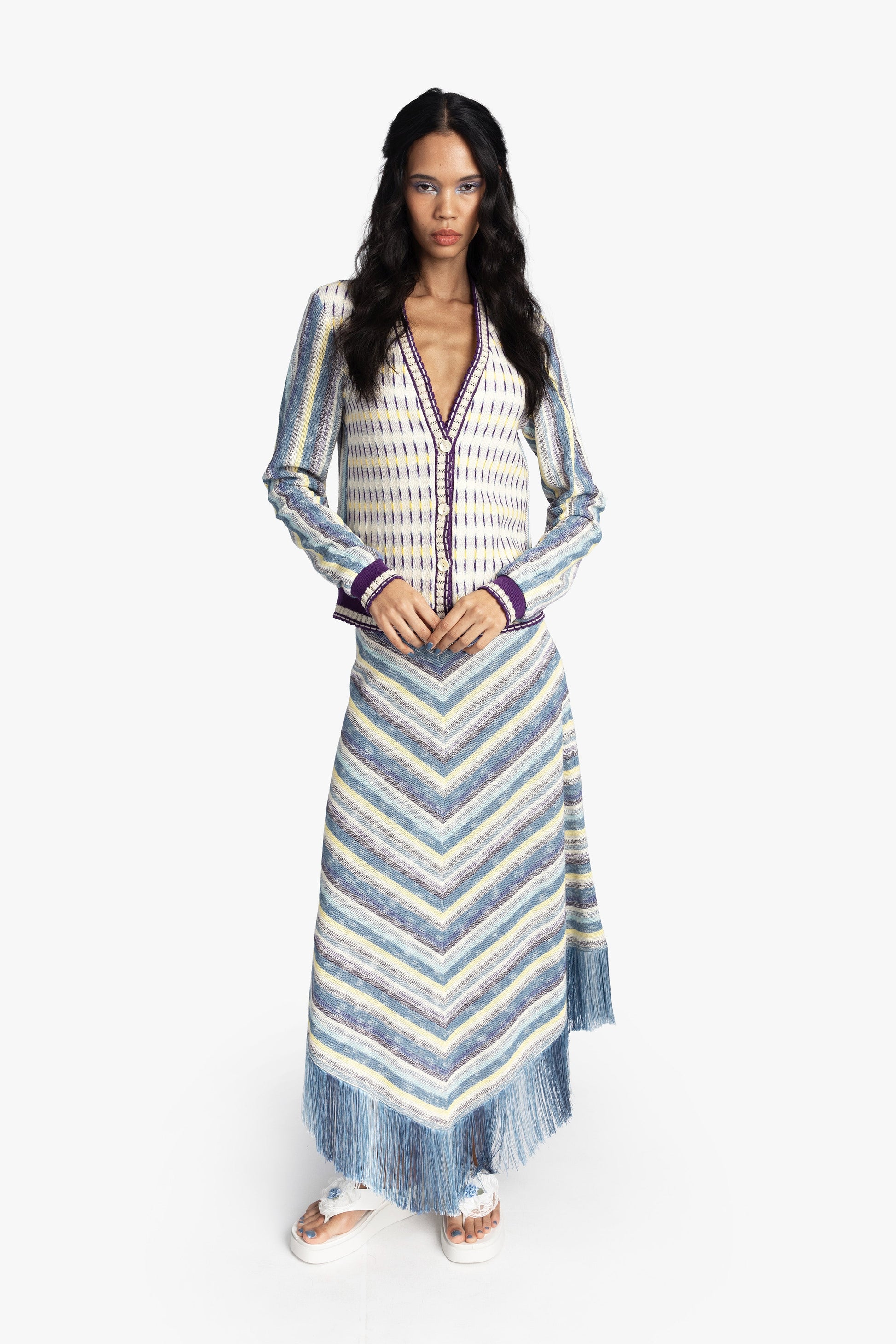 Anna Sui Serape Knit Cardigan