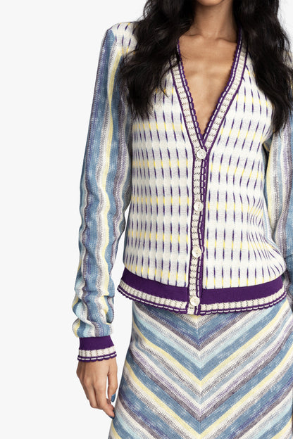 Anna Sui Serape Knit Cardigan
