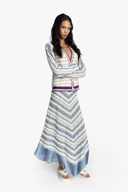 Anna Sui Serape Knit Cardigan