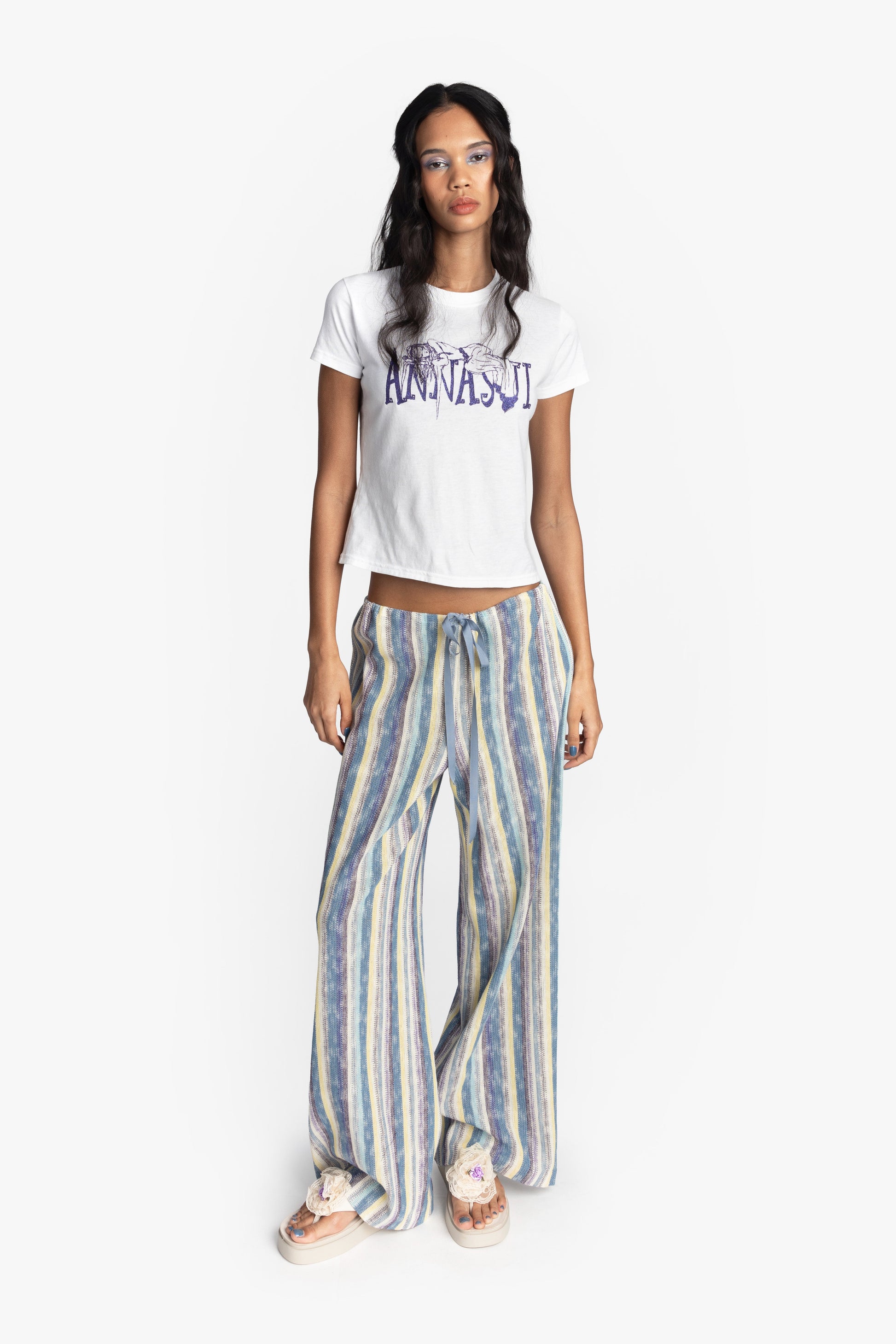 Anna Sui Serape Knit Pants