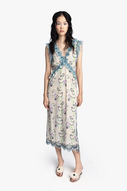 Anna Sui Lady Chatterley's Lace Dress