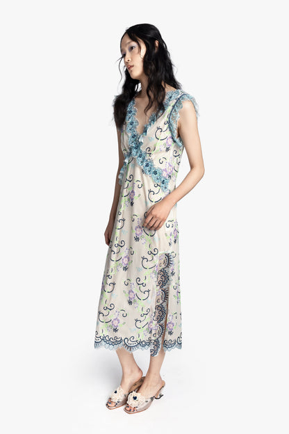 Anna Sui Lady Chatterley's Lace Dress