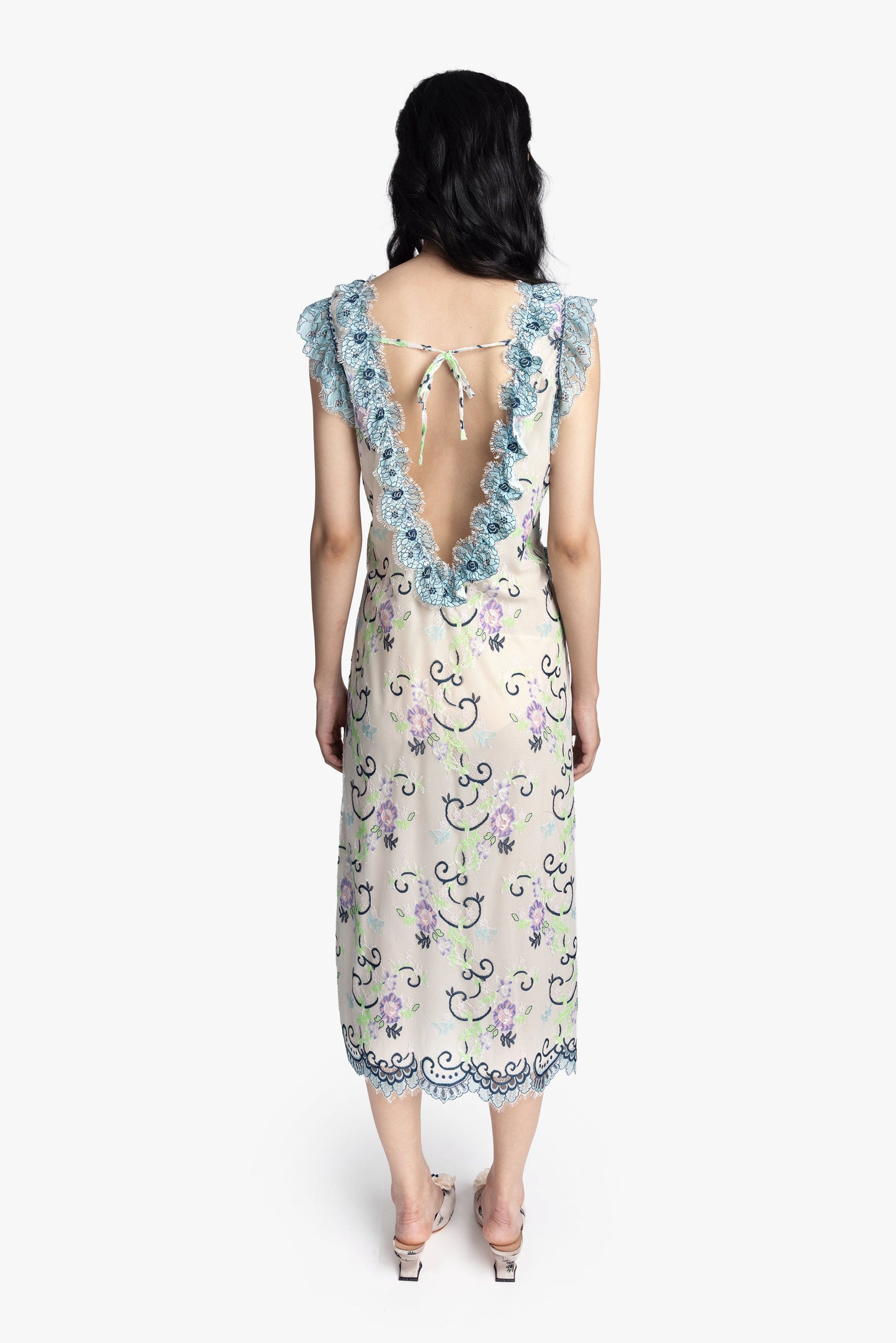 Anna Sui Lady Chatterley's Lace Dress