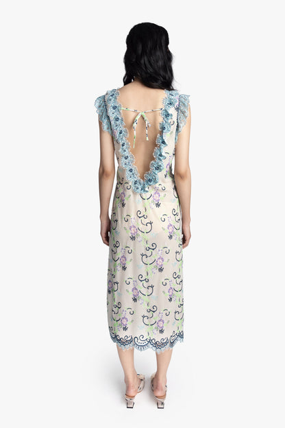 Anna Sui Lady Chatterley's Lace Dress