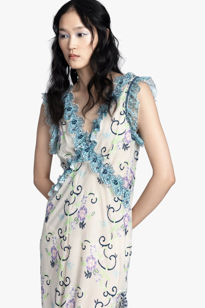 Anna Sui Lady Chatterley's Lace Dress