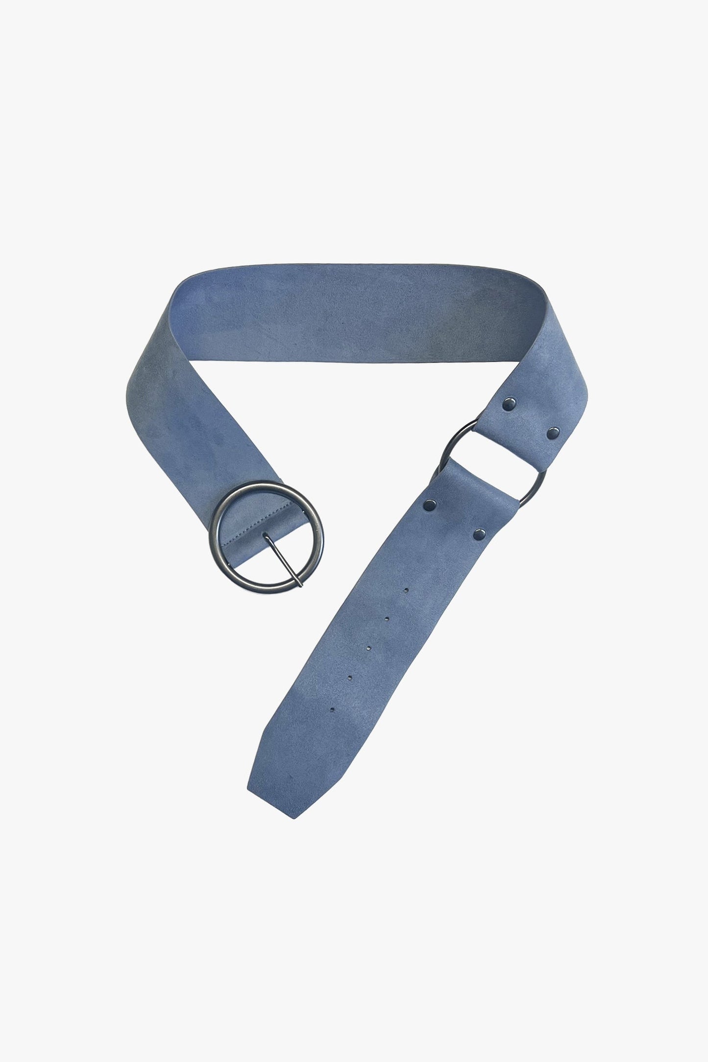 Anna Sui Suede Belt - Denim