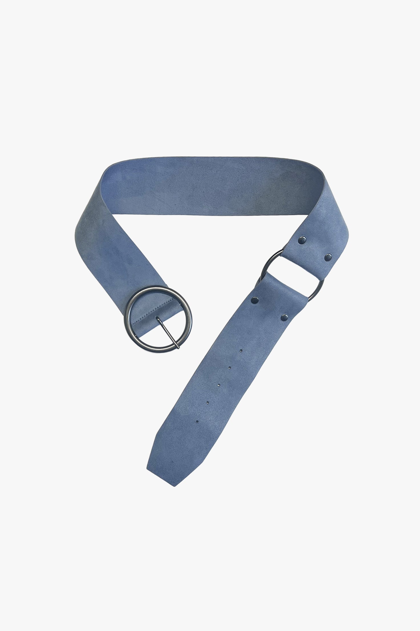 Anna Sui Suede Belt - Denim