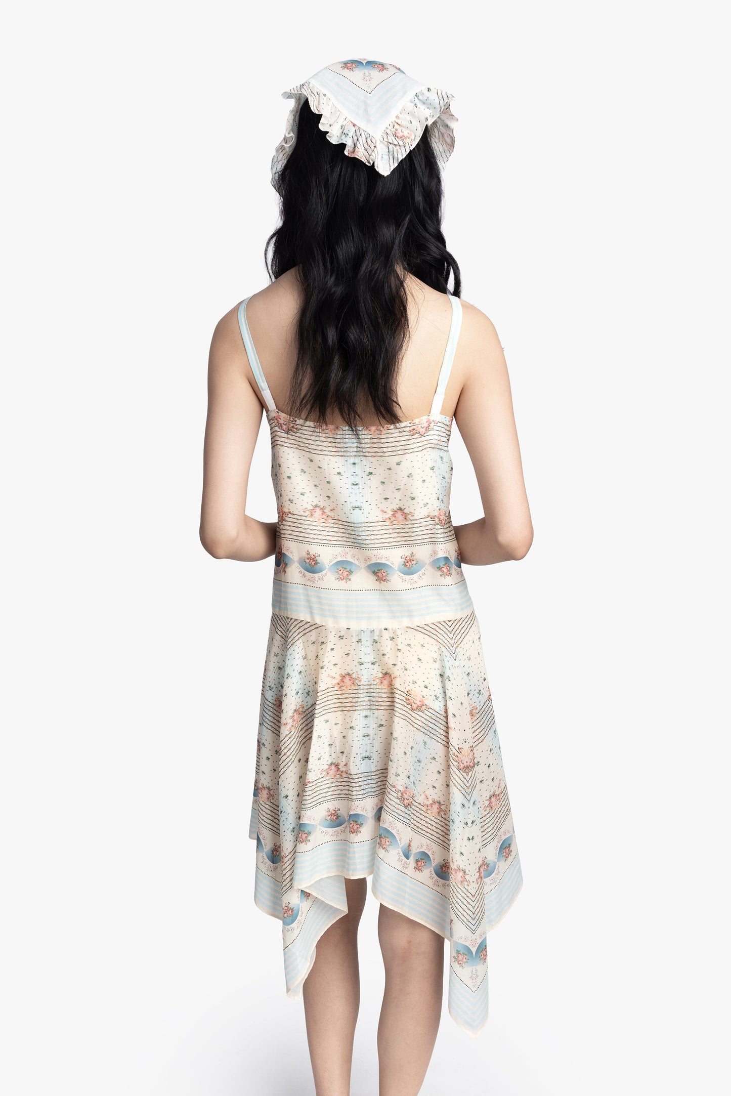 Anna Sui Heritage Scarf Print Dress