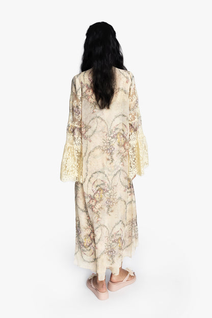 Anna Sui Spirit Bloom Chiffon Peignoir