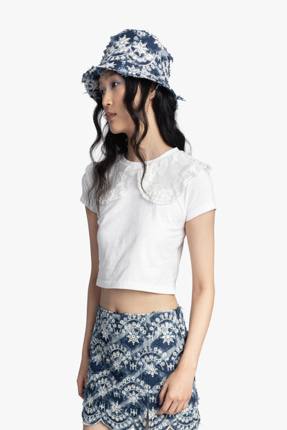 Anna Sui Collared Tee