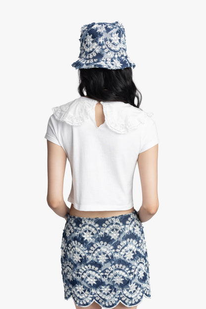 Anna Sui Collared Tee