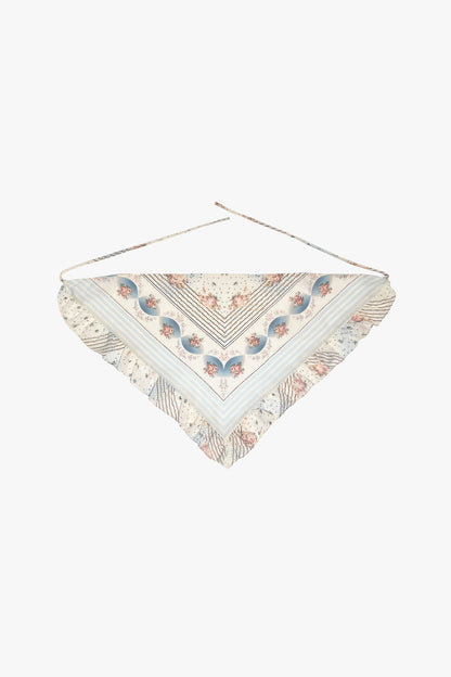 Anna Sui Heritage Scarf Print Chiffon Bandana