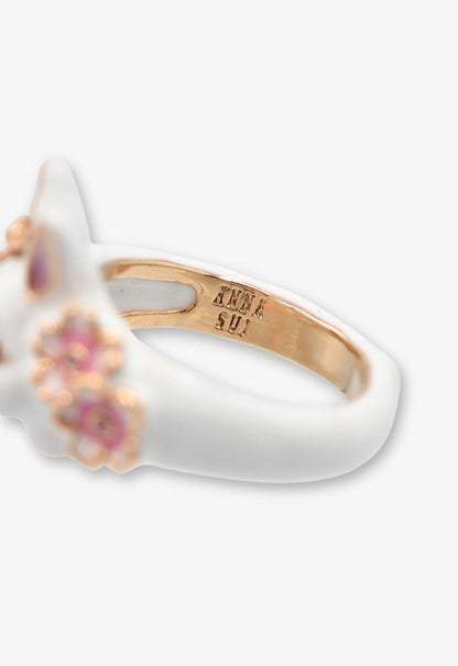 Anna Sui Blossom Bunny Ring